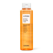 ProtoClinical k-beauty COSRX 5 PDRN B5 Vital Soothing Toner 280ml single upright toner bottle centered on a white background with pale blue side accents