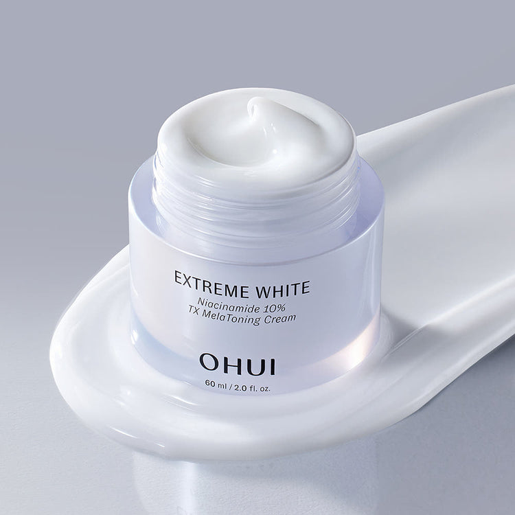 ProtoClinical k-beauty dark gray and white beauty product on a soft neutral background.