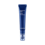 ProtoClinical k-beauty pale blue beauty bottle centered on a clean white background with soft beige side accents.