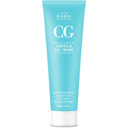 ProtoClinical k-beauty Cos De BAHA CG Centella Gel Cream 45ml single upright teal gel cream tube centered on a pale aqua and white background