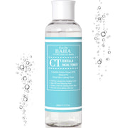 ProtoClinical k-beauty Cos De BAHA CT Centella Asiatica Recovery Toner 200ml blue toner bottle with matching box side by side on a white background
