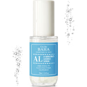 ProtoClinical k-beauty Cos De BAHA AL Alpha Arbutin 5% Licorice Serum 30ml single upright blue-green serum bottle centered on a white background