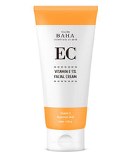 ProtoClinical k-beauty Cos De BAHA EC Tocopheryl acetate (Vitamin E) 5% with Niacinamide Facial Cream 120ml single boxed cream package in a front-facing packshot on a clean white background