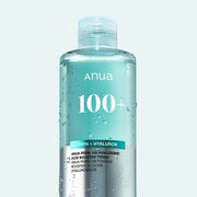 ProtoClinical k-beauty teal cosmetic product packaging on a pale pink and blue background.