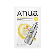 ProtoClinical k-beauty Anua Vita C Porestrix Brightening Serum Mask 22ml X 10ea single mask packaging in a square packshot on a clean light background