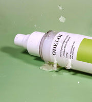 ProtoClinical k-beauty ODELOI Pore Tightening Cica 83.7 Collagen Mist Ampoule Luftig 100ml single pale green bottle with a white label centered on a soft green background