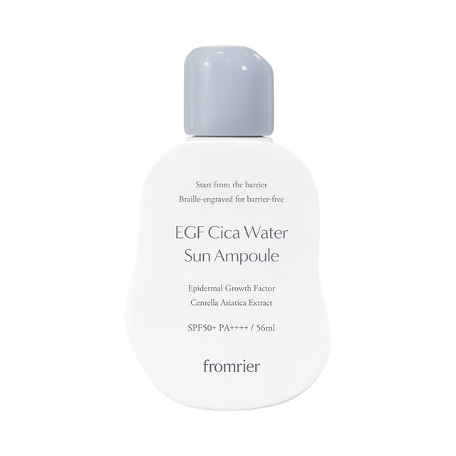 ProtoClinical k-beauty pale lavender beauty bottle silhouette on a light background.