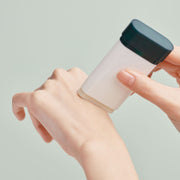 ProtoClinical k-beauty Green Finger FoRest Multi Defense Sun Stick SPF PA++++ 19g single upright pale beige sun stick package with a dark cap centered on a light background with soft green shading.