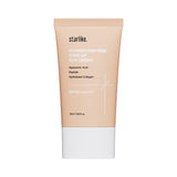ProtoClinical k-beauty starlike Foundation Free Tone Up Sun Cream SPF50+ PA++++ 50ml single upright beige sun cream tube centered on a white background with pale blue side accents.