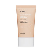 ProtoClinical k-beauty starlike Foundation Free Tone Up Sun Cream SPF50+ PA++++ 50ml single upright beige sun cream tube centered on a white background with pale blue side accents.