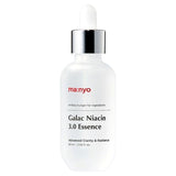 ProtoClinical k-beauty [MANYO FACTORY] Galac Niacin 3.0 Essence 60ml shown as a cool gray beauty product silhouette centered on a white background.