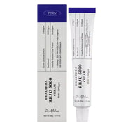 ProtoClinical k-beauty pale lavender beauty graphic with a centered vertical band on a light background.