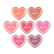 ProtoClinical k-beauty lilybyred Luv Beam Sherbet Cheek 3.5g (8colors) single blush container centered in a square packshot on a clean light background