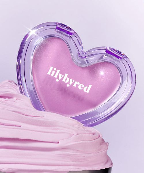 ProtoClinical k-beauty lilybyred Luv Beam Sherbet Cheek 3.5g (8colors) single cheek color compact shown front-facing on a clean light background