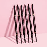 ProtoClinical k-beauty lilybyred Skinny Mes Brow Pencil 0.06g (5colors) slim brow pencil packaging in a square close-up on a light background