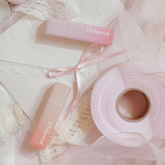 ProtoClinical k-beauty lilybyred Sweet Liar Milky Tint 4g (14colors) single lip tint packaging in a square close-up product shot on a light background
