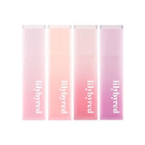 ProtoClinical k-beauty lilybyred Sweet Liar Milky Tint 4g (14colors) single lip tint packaging shown in a square close-up product visual on a light background