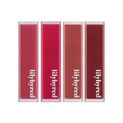 ProtoClinical k-beauty lilybyred Mood Liar Velvet Tint 4.2g (10colors) single velvet lip tint product visual with applicator-style packaging on a light background