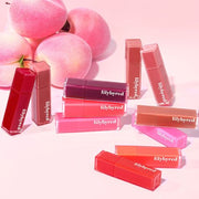 ProtoClinical k-beauty lilybyred Bloody Liar Coating Tint 4g (AD) (16colors) single glossy lip tint product visual with applicator-style packaging on a light background