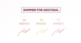 ProtoClinical k-beauty lilybyred Starry Eyes Am9 to Pm9 Gel Eyeliner 0.5g (11colors) gel eyeliner pencil with liner swatch details on a light background