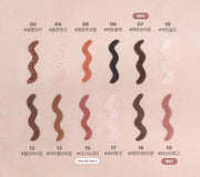 ProtoClinical k-beauty lilybyred Starry Eyes Am9 to Pm9 Gel Eyeliner 0.5g (11colors) single gel eyeliner product shown in a square close-up visual on a light background