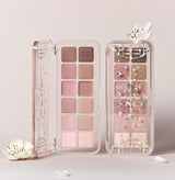 ProtoClinical k-beauty warm beige beauty graphic with a darker vertical center on a pale background.
