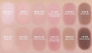 ProtoClinical k-beauty soft mauve beauty graphic with a darker upper center on a pale background.