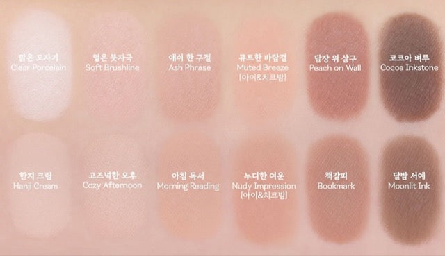 ProtoClinical k-beauty soft peach and gray beauty graphic with a darker lower center on a light background.