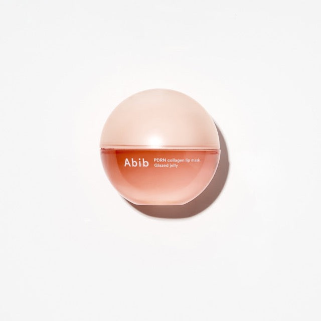 ProtoClinical k-beauty Abib PDRN Collagen Lip Mask Glazed Jelly 11g single lip mask packshot centered on a light background