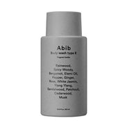 Abib Body Wash Fragrant Bottle 300ml [Type R] by ProtoClinical displayed in a detailed body wash product packshot with bottle packaging on a clean background for a k-beauty routine.