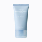 ProtoClinical k-beauty Abib Sedum Hyaluron Sunscreen Watery Tube SPF50+ PA++++ 50ml single pale blue sunscreen package centered on a clean white background.