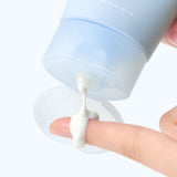 ProtoClinical k-beauty Abib Sedum Hyaluron Sunscreen Watery Tube SPF50+ PA++++ 50ml single pale blue sunscreen package centered on a clean white background