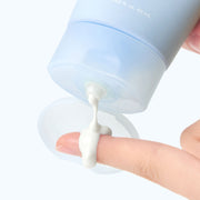 ProtoClinical k-beauty Abib Sedum Hyaluron Sunscreen Watery Tube SPF50+ PA++++ 50ml single pale blue sunscreen package centered on a clean white background