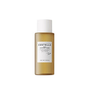 ProtoClinical k-beauty SKIN1004 Centella Teca Soothing Toner 210ml abstract product graphic with soft gray, aqua, and peach bands on a pale background