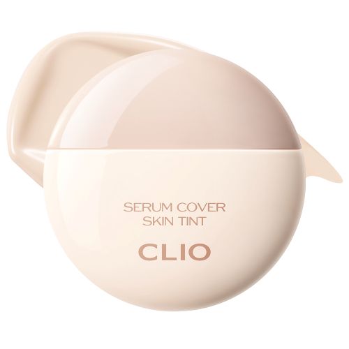 ProtoClinical k-beauty soft peach beauty graphic with a darker lower center on a pale background.