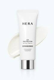 ProtoClinical k-beauty pale blue beauty graphic with a soft vertical center on a light background.