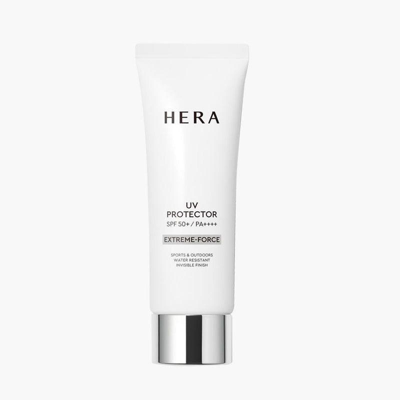 HERA UV Protector Extreme-Force SPF50+ PA++++ 70ml by ProtoClinical displayed in product packaging on a clean white background for a k-beauty skincare routine.