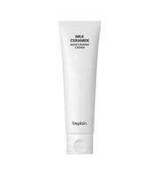 ProtoClinical k-beauty beplain Milk Ceramide Moisturizing Cream 50ml as a single tall pale beige skincare package centered upright on a soft white background