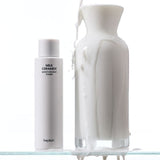 ProtoClinical k-beauty beplain Milk Ceramide Moisturizing Toner 150ml with two tall pale gray toner packages side by side on a white background