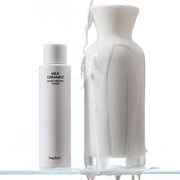 ProtoClinical k-beauty beplain Milk Ceramide Moisturizing Toner 150ml with two tall pale gray toner packages side by side on a white background