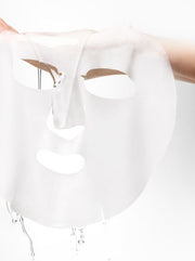 ProtoClinical k-beauty beplain B5 Hydrating Ampoule Mask 24ml X 10ea tall vertical mask pack detail graphic with pale neutral panels on a light background