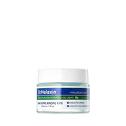 ProtoClinical k-beauty Dr.Melaxin Aqua Ion Plasma Hydrating Gel Cream 50ml single rounded gray cream jar centered on a white background with pale blue side accents