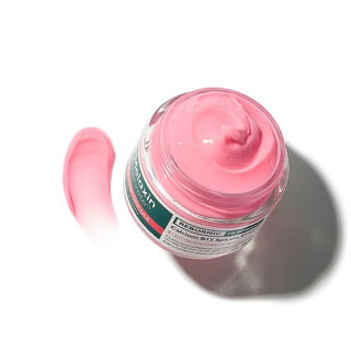 ProtoClinical k-beauty Dr.Melaxin Cemenrete Cyano Pink Spicule Cream 50ml single rounded gray cream jar on a white background with pale peach upper shading