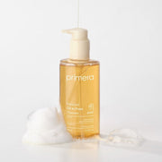ProtoClinical k-beauty warm beige beauty product silhouette with pale aqua side accents on a light background.