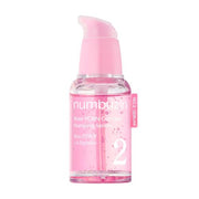 ProtoClinical k-beauty numbuzin No.2 Rose PDRN Collagen Plumping Serum 30ml single upright pink serum bottle centered on a soft white background.