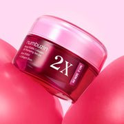 ProtoClinical k-beauty numbuzin No.2 Rose PDRN Collagen 2X Plumping Serum 30ml single upright pink serum bottle centered on a soft white background