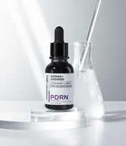 ProtoClinical k-beauty CNP Derma+ Answer Active Boost Ampoule 30ml single upright ampoule bottle centered in a square product shot