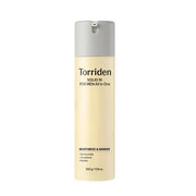 ProtoClinical k-beauty Torriden Solid In For Men Ceramide All In One 200g in a single tall beige skincare bottle centered upright on a white background with pale lavender side shading