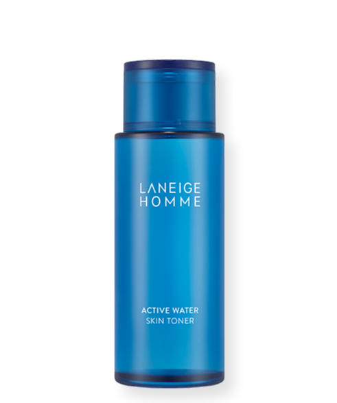 ProtoClinical k-beauty dark navy beauty graphic with black side accents on a blue background.