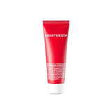 ProtoClinical k-beauty rosy magenta beauty product silhouette with soft aqua side accents on a light background.
